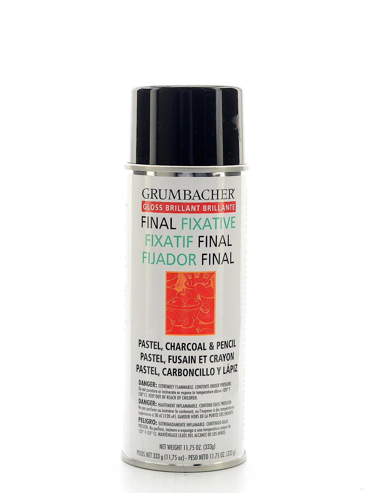 Grumbacher Hard Final Spray Fixative